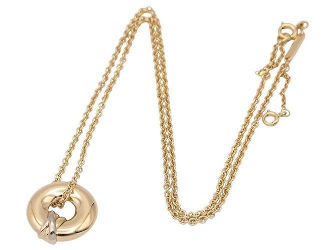 Collar Cartier Trinity Thread Dorado - vista 2