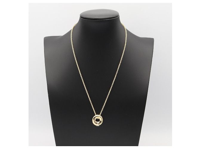 Collar Cartier Trinity Thread Dorado - vista 5