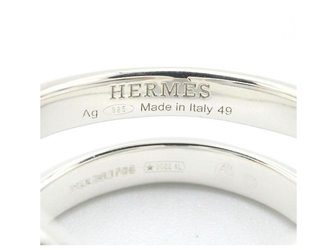 Ring Anillo Hermès Lima PM Plata - vista 4