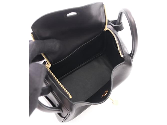 Hermès Borsa a tracolla Hermes Lindy Mini Nero - vista 3