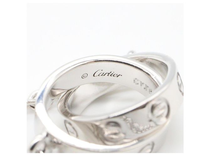 Bracciale Cartier Baby Love in oro bianco 18K D'oro - vista 4