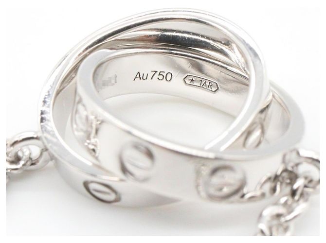 Bracciale Cartier Baby Love in oro bianco 18K D'oro - vista 5