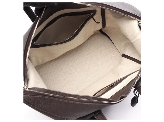 Hermès Borsa Boston Hermes HERMES Wallago 35 Marrone - vista 3