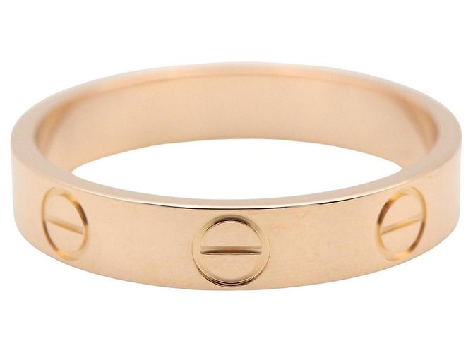 Anello Mini Love Cartier in oro rosa 18K D'oro - vista 2