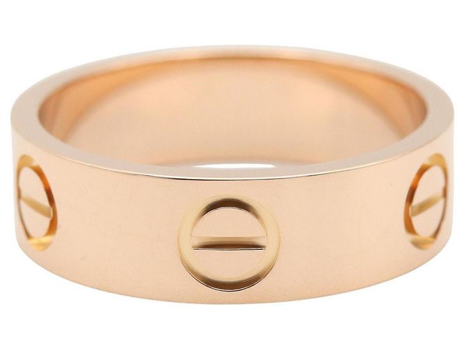 Anello Cartier Love in oro rosa 18K D'oro - vista 2