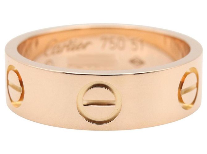 Anello Cartier Love in oro rosa 18K D'oro - vista 3