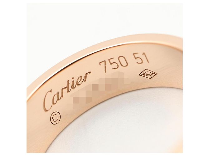 Anello Cartier Love in oro rosa 18K D'oro - vista 4