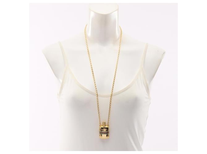 Collana lunga Gucci con flacone di profumo Rosso D'oro Verde - vista 5