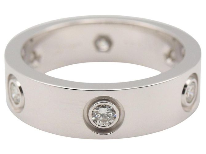 Cartier Love Ring in Weißgold Golden - Ansicht 2