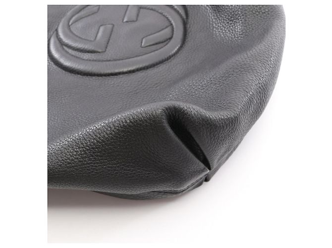 Borsa a tracolla Gucci Soho Nero - vista 8