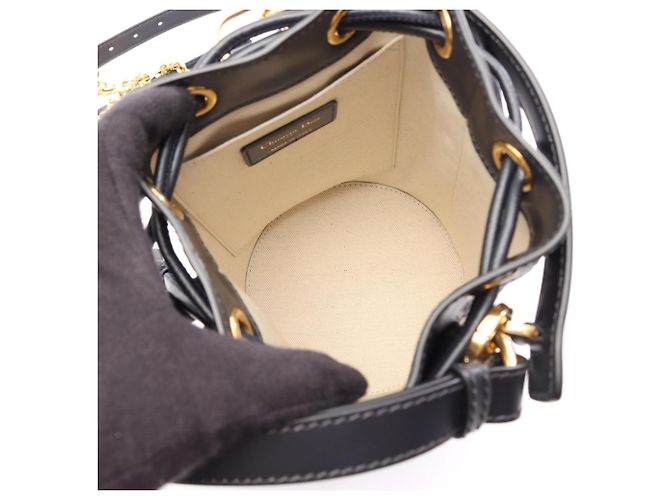 Zaino/borsa piccola Christian Dior Oblique Beige Blu navy - vista 3