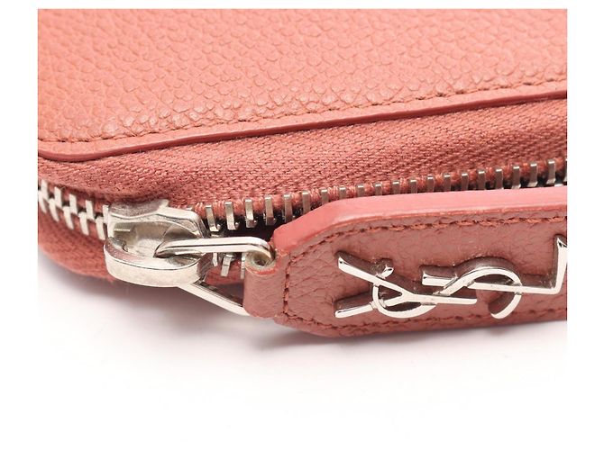Cartera larga Yves Saint Laurent Classic Rive Gauche Marrón Castaño - vista 7