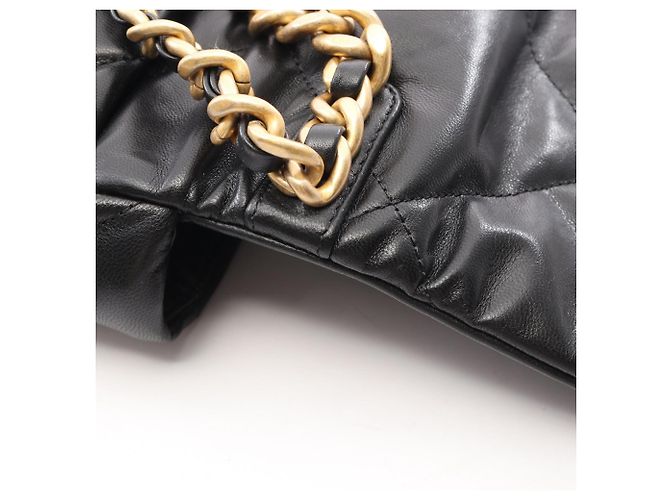 Borsa a tracolla Chanel 19 Dixneuf Matelassé Nero - vista 8