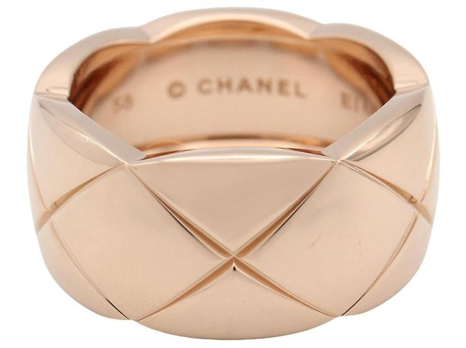 Anello Large Chanel Coco Crush in Oro Rosa 18K D'oro - vista 2
