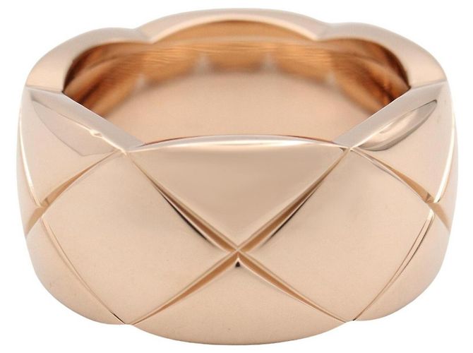 Anello Large Chanel Coco Crush in Oro Rosa 18K D'oro - vista 3