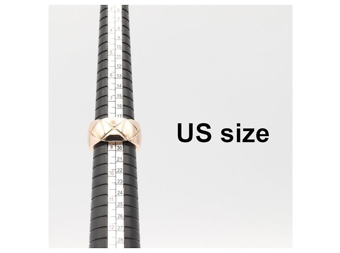 Anello Large Chanel Coco Crush in Oro Rosa 18K D'oro - vista 7