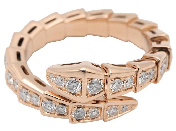 Bulgari Bvlgari Serpenti Viper Ring Golden - Ansicht 2