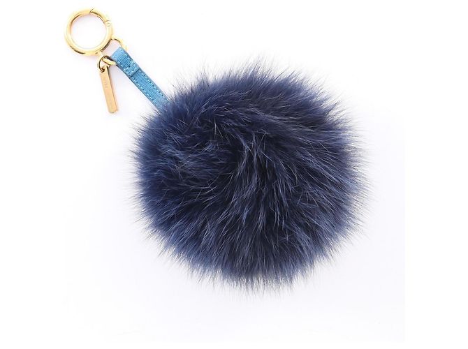 Accessorio per borsa Fendi Pom Charm Blu Blu navy - vista 2