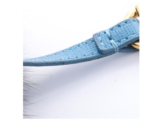 Accessorio per borsa Fendi Pom Charm Blu Blu navy - vista 5