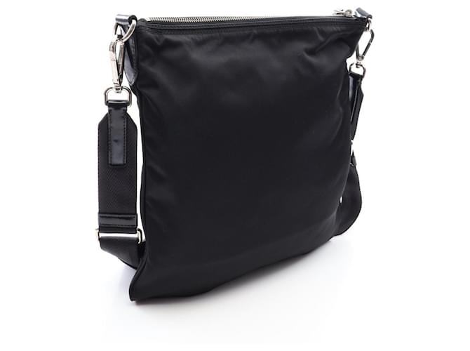 Borsa a tracolla Prada TESSUTO Black Nero - vista 2