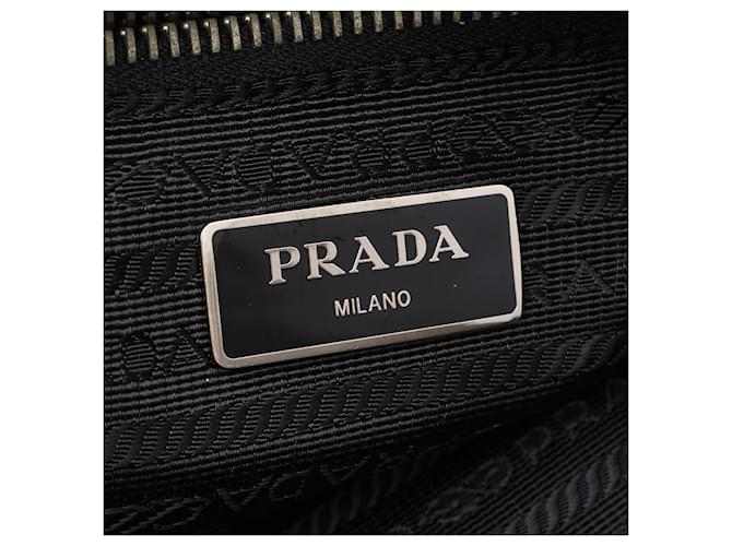 Borsa a tracolla Prada TESSUTO Black Nero - vista 4