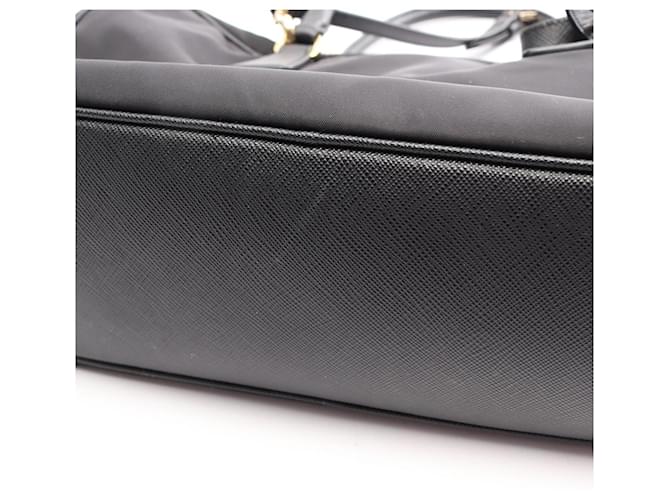 Saffiano Borsa a mano 2-Way Prada Re-Edition 1978 Medium Nero - vista 5