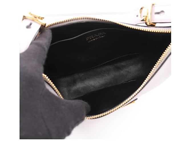 Borsa a mano 2-Way Prada SOFT CALF ARCHE Porpora - vista 3