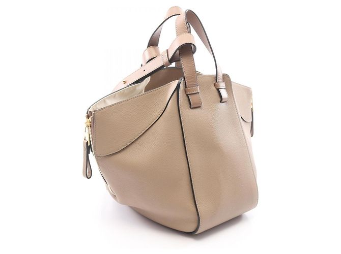 Borsa Loewe Hammock Small - Borsa a mano 2-Way Beige - vista 2