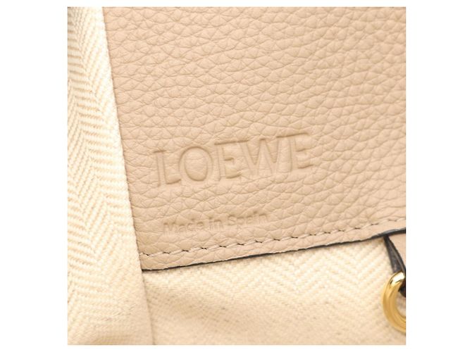 Borsa Loewe Hammock Small - Borsa a mano 2-Way Beige - vista 4