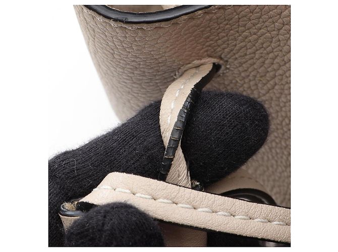Borsa Loewe Hammock - Borsa a mano in pelle Medium Beige - vista 11