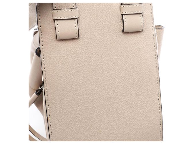 Borsa Loewe Hammock - Borsa a mano in pelle Medium Beige - vista 15