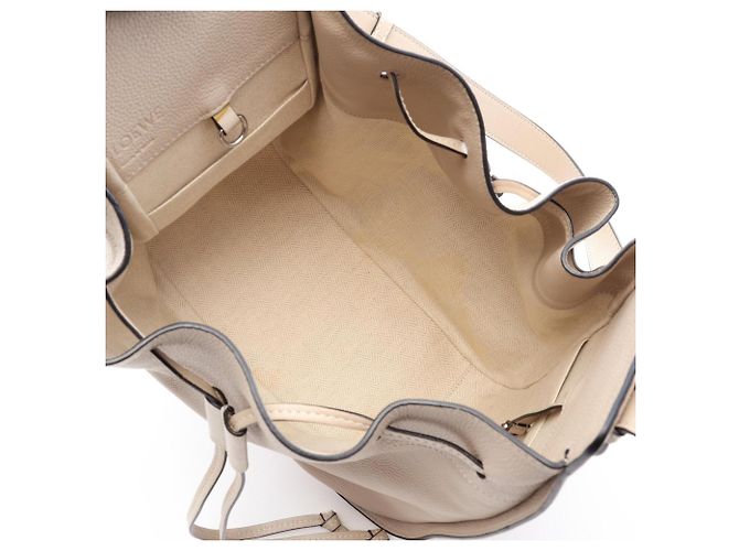 Borsa Loewe Hammock - Borsa a mano in pelle Medium Beige - vista 3