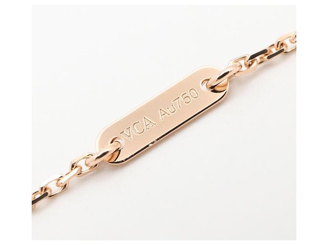 Collana Sweet Heart Van Cleef & Arpels Rosso D'oro - vista 3