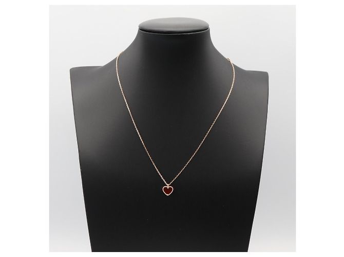 Collana Sweet Heart Van Cleef & Arpels Rosso D'oro - vista 5