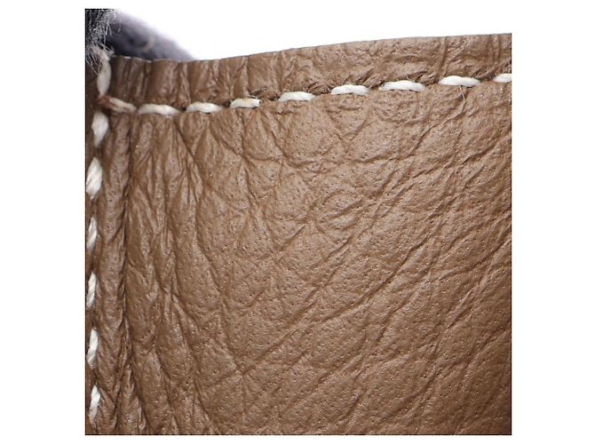 Hermès Borsa a mano Hermes HERMES Arzan 25 Marrone Taupe - vista 5