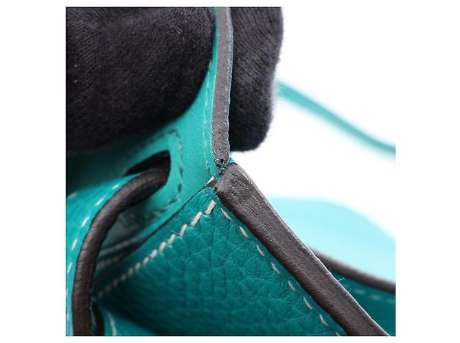 Hermès Borsa a mano 2-Way Hermes HERMES Arzan 31 Blu Verde - vista 10