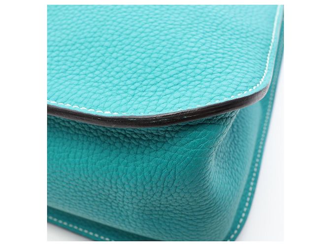 Hermès Borsa a mano 2-Way Hermes HERMES Arzan 31 Blu Verde - vista 11