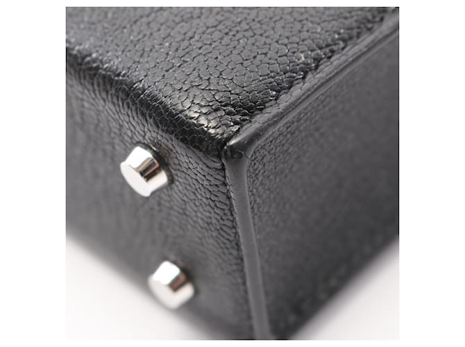 Hermès Borsa a tracolla Mini Veroux Hermes Nero - vista 8