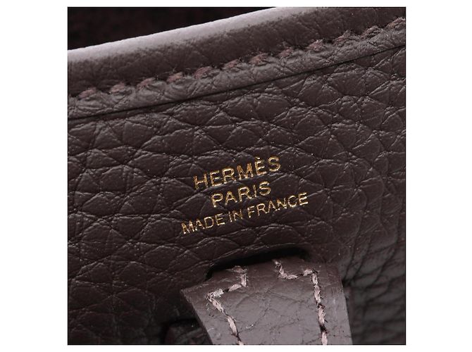 Hermès Borsa a tracolla Hermes Evelyne TPM Amazon Marrone - vista 4