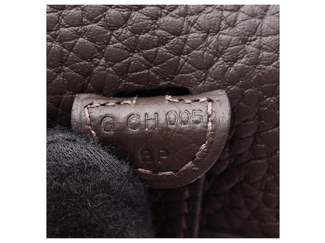 Hermès Borsa a tracolla Hermes Evelyne TPM Amazon Marrone - vista 5