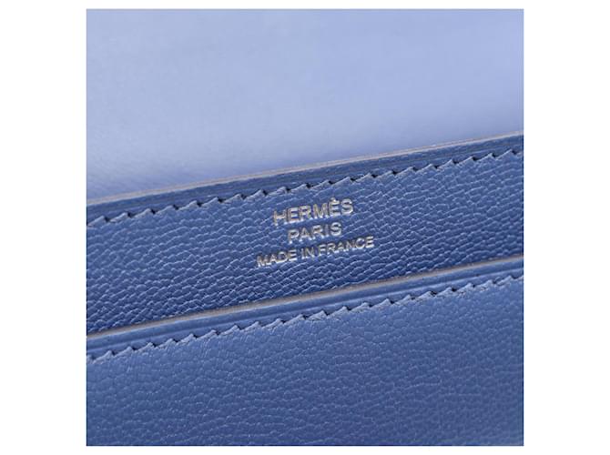 Hermès Borsa a tracolla Mini Veroux Hermes Blu - vista 4