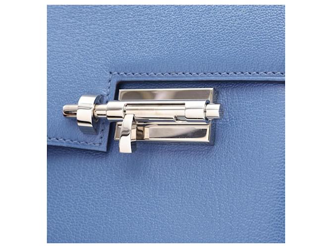 Hermès Borsa a tracolla Mini Veroux Hermes Blu - vista 8