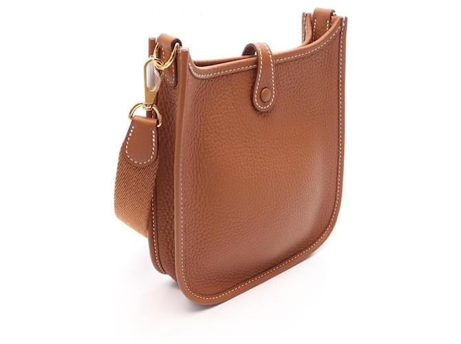 Hermès Borsa a tracolla Hermes Evelyne Amazon TPM Marrone - vista 2