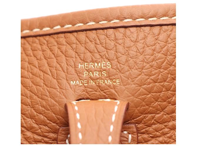 Hermès Borsa a tracolla Hermes Evelyne Amazon TPM Marrone - vista 4