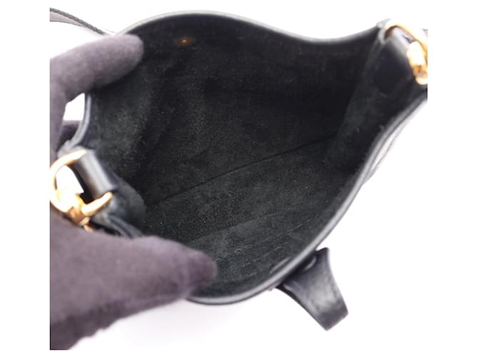 Hermès Borsa a tracolla Hermes Evelyne Amazon TPM Nero - vista 3