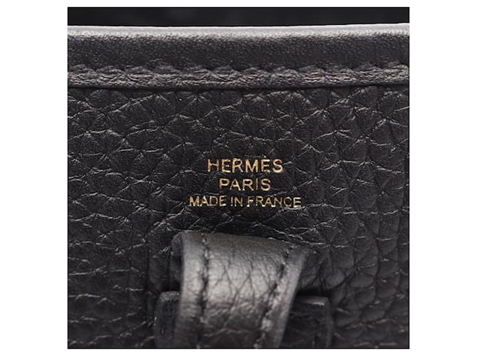 Hermès Borsa a tracolla Hermes Evelyne Amazon TPM Nero - vista 4