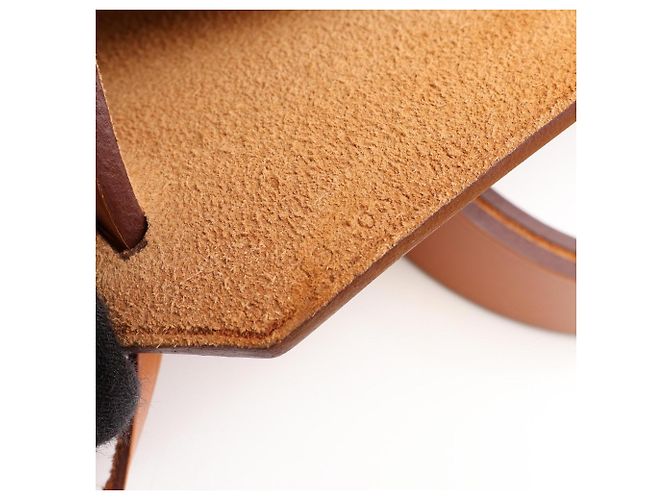 Hermès Hermes Herbag Zip PM 2-Way Handtasche Braun Gelb - Ansicht 5