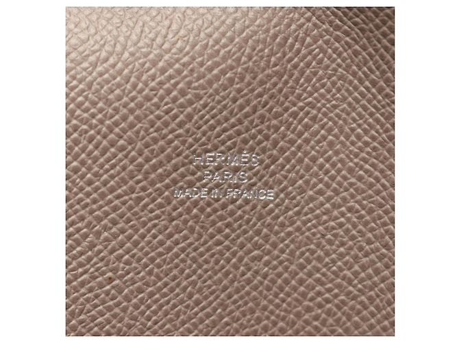 Hermès Borsa a tracolla Hermes Snap Tougo Etoupe Beige - vista 4