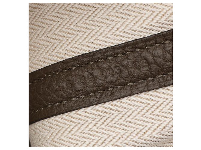 Hermès Borsa Tote Hermes Garden Party TPM Marrone - vista 5