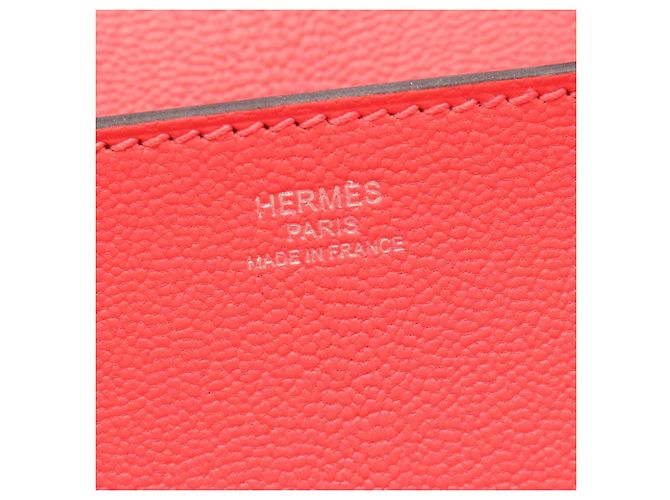 Hermès Borsa a pochette Hermes Opli Rose Azalee Rosa - vista 4